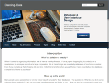 Tablet Screenshot of dancing-data.com